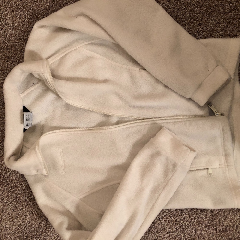 Columbia zip up sweater
